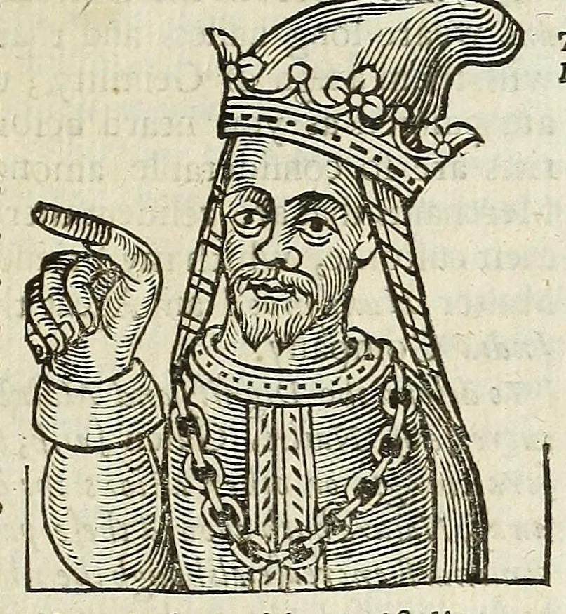 An illustration from Anthropometamorphosis: man transform'd: or, The artificiall changling, historically presented, in the mad and cruel gallantry, foolish bravery, ridiculous beauty, filthy finenesse, and loathsome loveliness of most nations, fashioning and altering their bodies from the mould intended by nature; with figures of those transformations. To which artificial and affected deformations are added, all the native and national monstrosities that have appeared to disfigure the humane fabrick. With a vindication of the regular beauty and honesty of nature, 1653, leaf 351