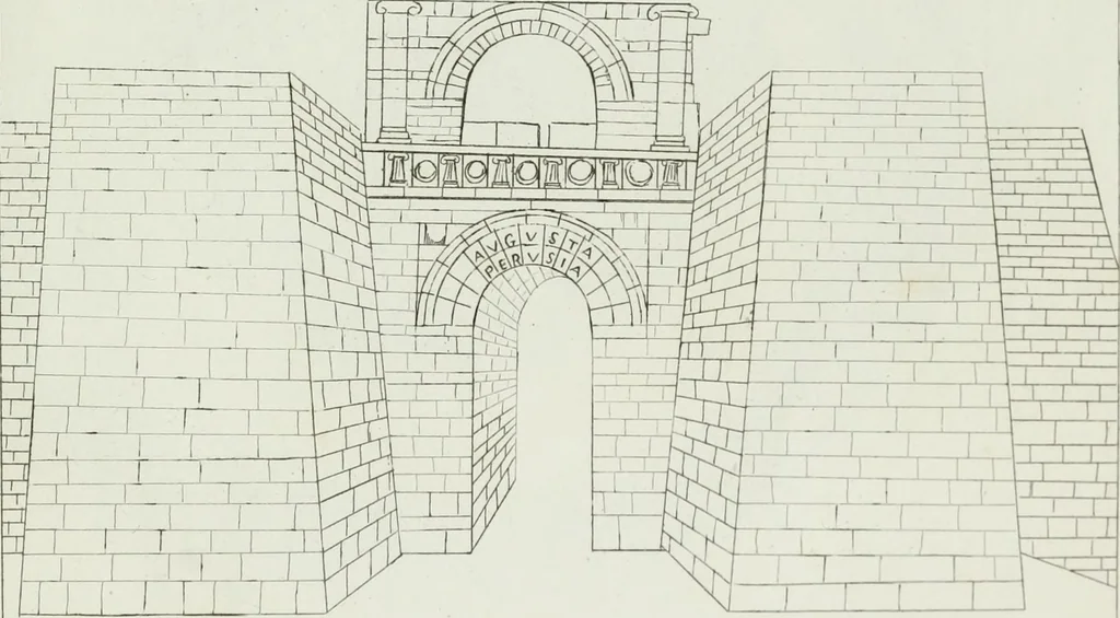 An illustration from Antiche iscrizioni Perugine; raccolte dichiarate e pubblicate, 1833, leaf 728