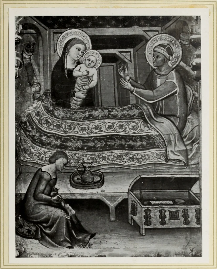 An illustration from Antiche trine italiane : trine ad ago, 1908, leaf 20