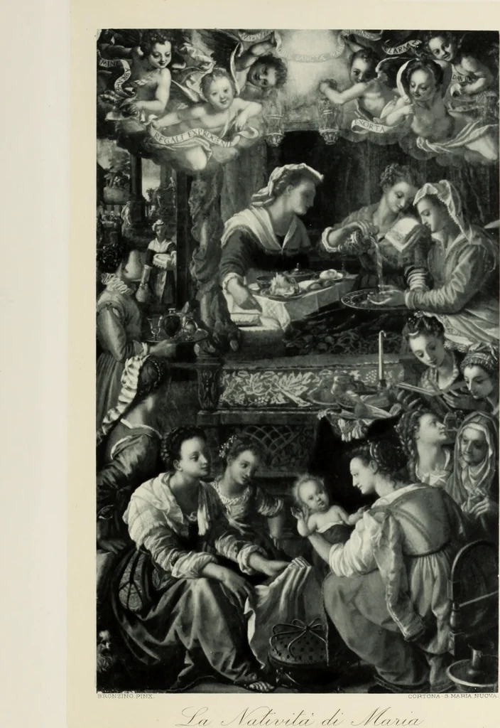 An illustration from Antiche trine italiane : trine ad ago, 1908, leaf 24