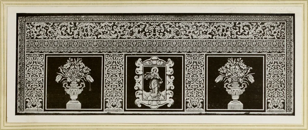 An illustration from Antiche trine italiane : trine ad ago, 1908, leaf 278
