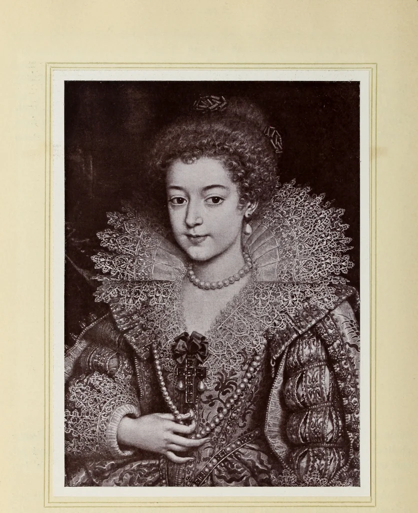 An illustration from Antiche trine italiane : trine ad ago, 1908, leaf 283