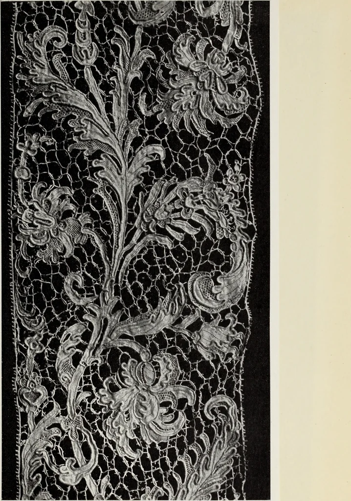 An illustration from Antiche trine italiane : trine ad ago, 1908, leaf 396