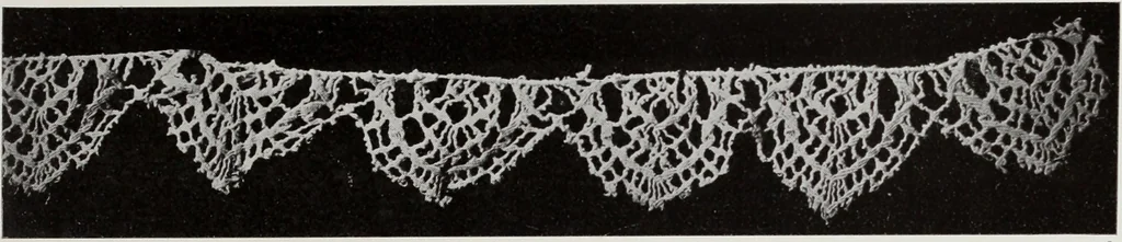 An illustration from Antiche trine italiane : trine ad ago, 1908, leaf 432