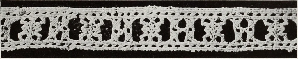 An illustration from Antiche trine italiane : trine ad ago, 1908, leaf 432