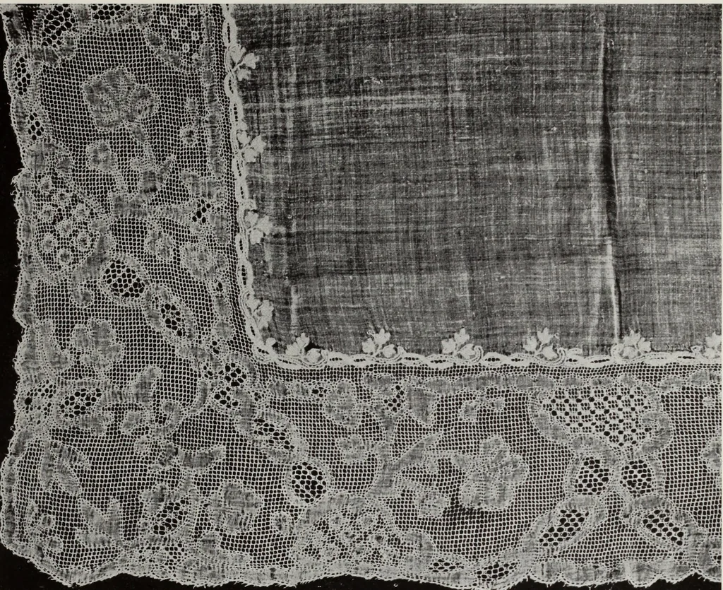 An illustration from Antiche trine italiane : trine ad ago, 1908, leaf 448