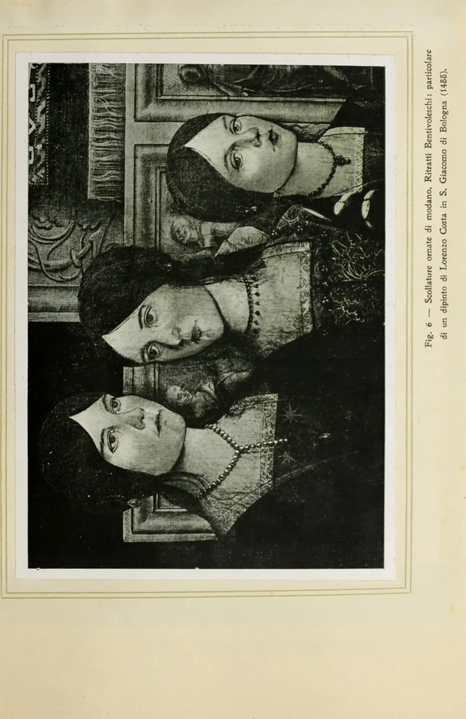 An illustration from Antiche trine italiane : trine ad ago, 1908, leaf 50