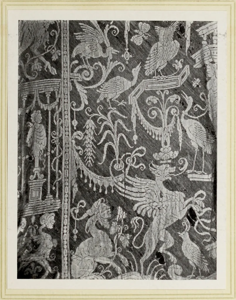 An illustration from Antiche trine italiane : trine ad ago, 1908, leaf 56