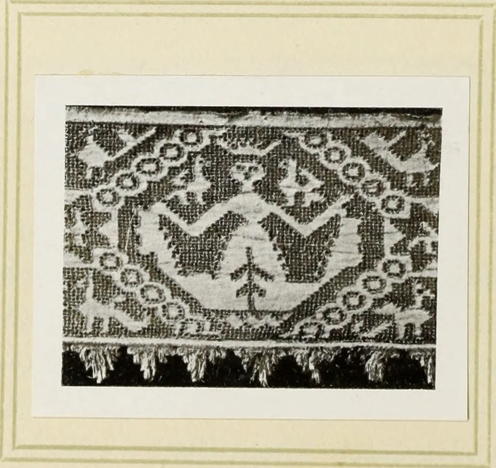 An illustration from Antiche trine italiane : trine ad ago, 1908, leaf 67