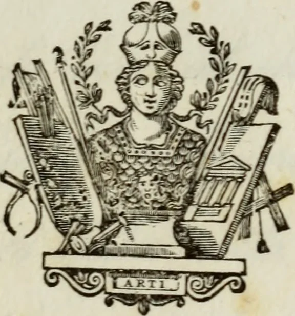 An illustration from Antichi vasi dipinti della sua collezione feoli, descritti da Secondiano Companari, 1837, leaf 4