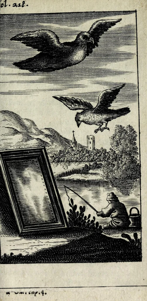 An illustration from Antigrapheus, sive, Conscientia hominis : coram Serenissimo Maximiliano Electore Bavaro, 1655, leaf 253