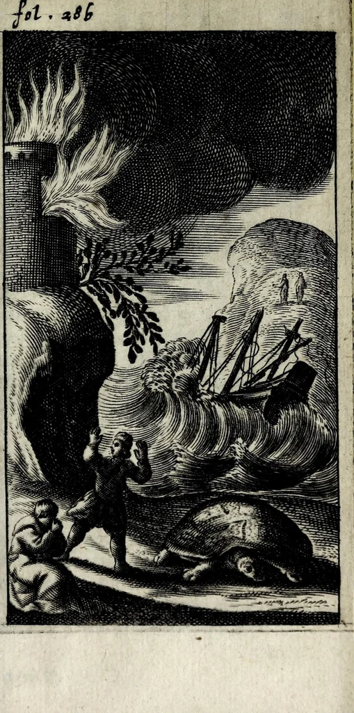 An illustration from Antigrapheus, sive, Conscientia hominis : coram Serenissimo Maximiliano Electore Bavaro, 1655, leaf 323