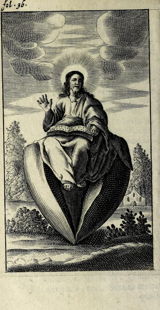 An illustration from Antigrapheus, sive, Conscientia hominis : coram Serenissimo Maximiliano Electore Bavaro, 1655, leaf 44