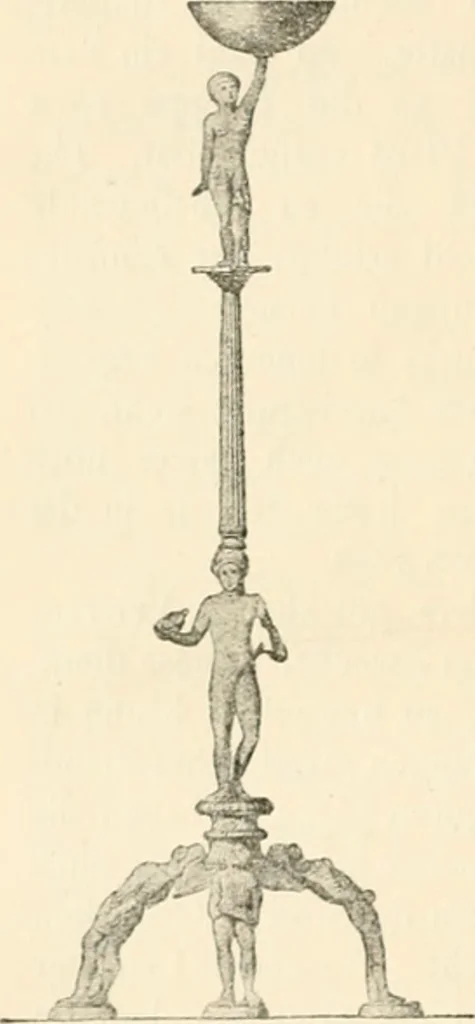An illustration from Antike Bronzestatuetten, 1921, leaf 105