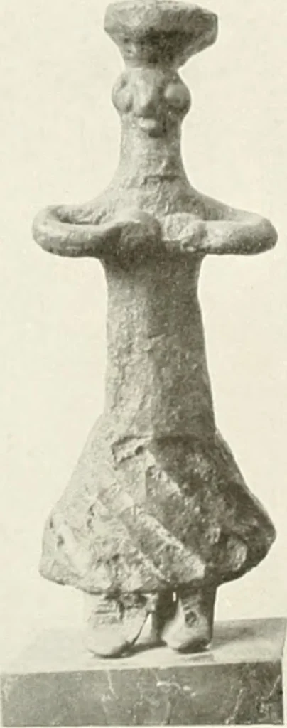 An illustration from Antike Bronzestatuetten, 1921, leaf 139