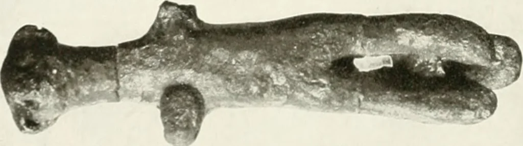 An illustration from Antike Bronzestatuetten, 1921, leaf 139