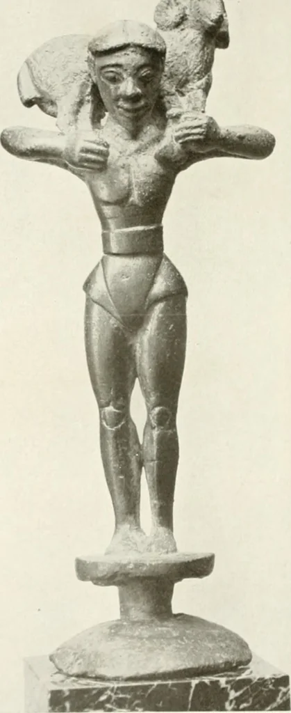 An illustration from Antike Bronzestatuetten, 1921, leaf 145