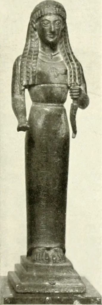 An illustration from Antike Bronzestatuetten, 1921, leaf 146