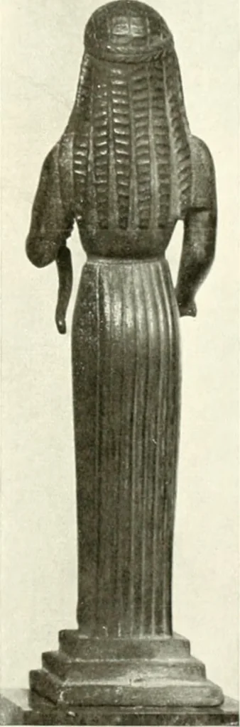 An illustration from Antike Bronzestatuetten, 1921, leaf 146