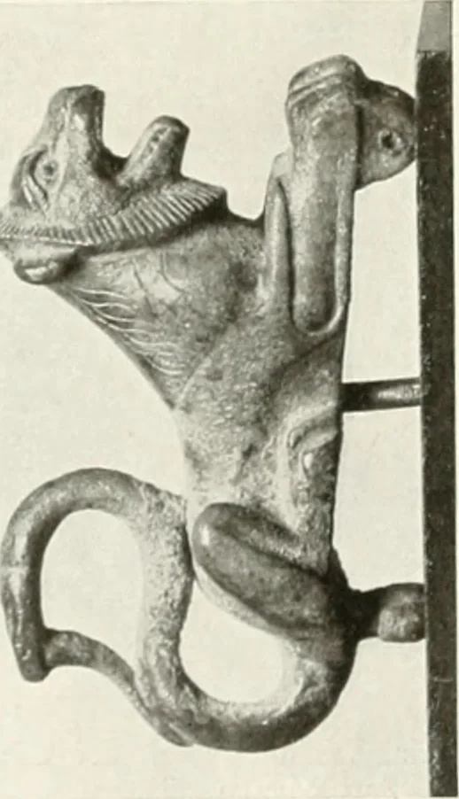 An illustration from Antike Bronzestatuetten, 1921, leaf 147