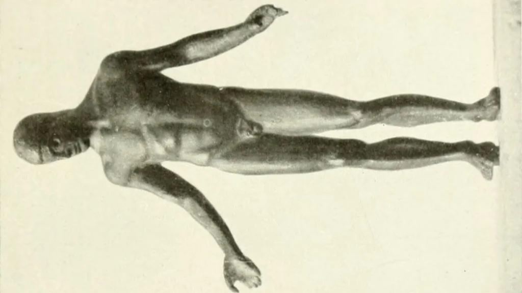An illustration from Antike Bronzestatuetten, 1921, leaf 156