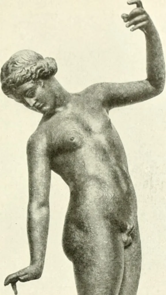 An illustration from Antike Bronzestatuetten, 1921, leaf 162