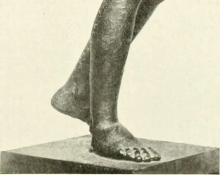 An illustration from Antike Bronzestatuetten, 1921, leaf 162