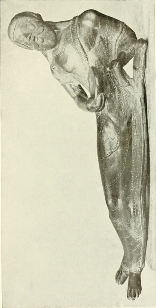 An illustration from Antike Bronzestatuetten, 1921, leaf 166