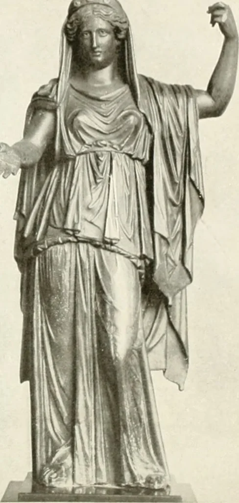 An illustration from Antike Bronzestatuetten, 1921, leaf 169