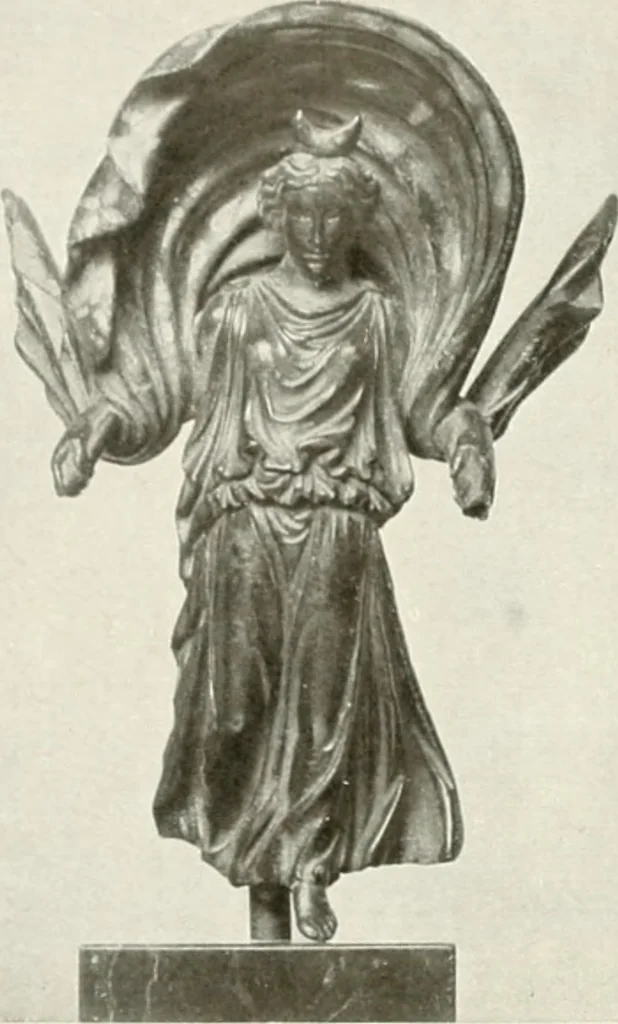 An illustration from Antike Bronzestatuetten, 1921, leaf 169