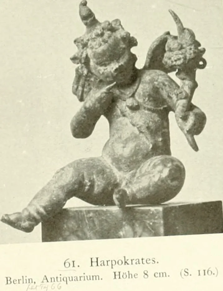 An illustration from Antike Bronzestatuetten, 1921, leaf 170