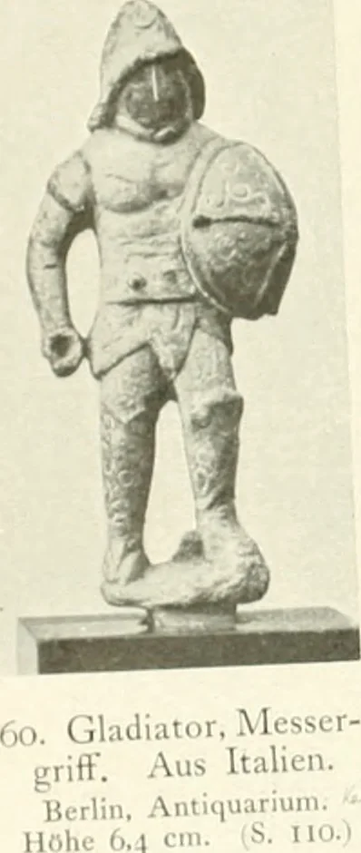 An illustration from Antike Bronzestatuetten, 1921, leaf 170