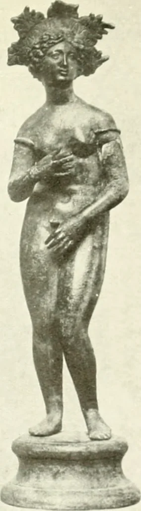 An illustration from Antike Bronzestatuetten, 1921, leaf 172