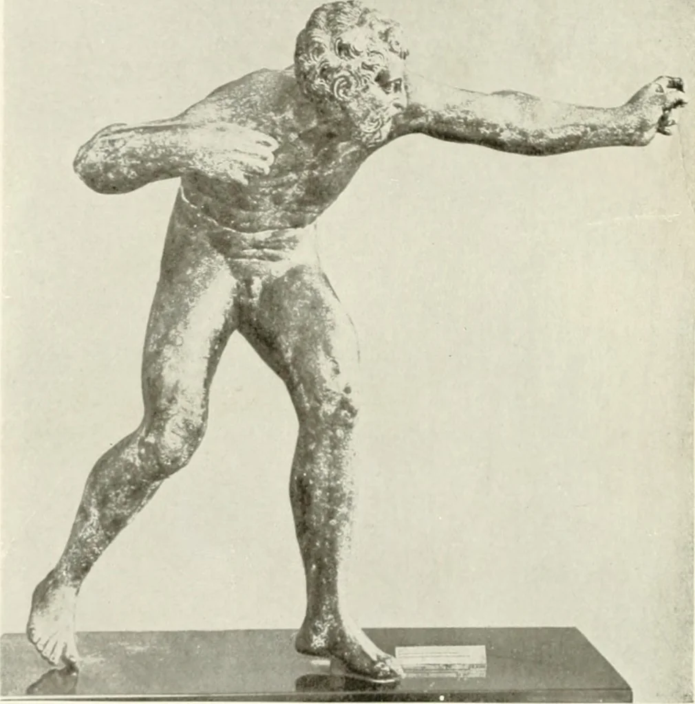 An illustration from Antike Bronzestatuetten, 1921, leaf 173