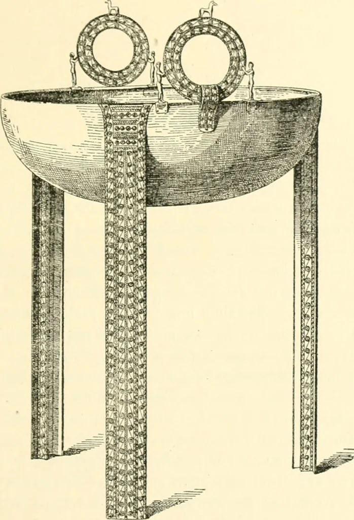 An illustration from Antike Bronzestatuetten, 1921, leaf 36