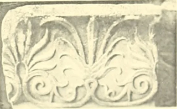 An illustration from Antikes Traufleisten-Ornament, 1909, leaf 142