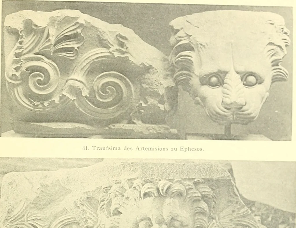 An illustration from Antikes Traufleisten-Ornament, 1909, leaf 148