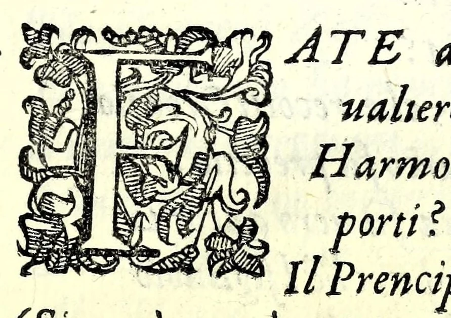 An illustration from Antiloco : tragicomedia, 1594, leaf 133