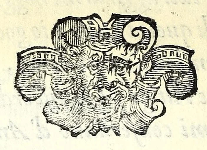 An illustration from Antiloco : tragicomedia, 1594, leaf 18