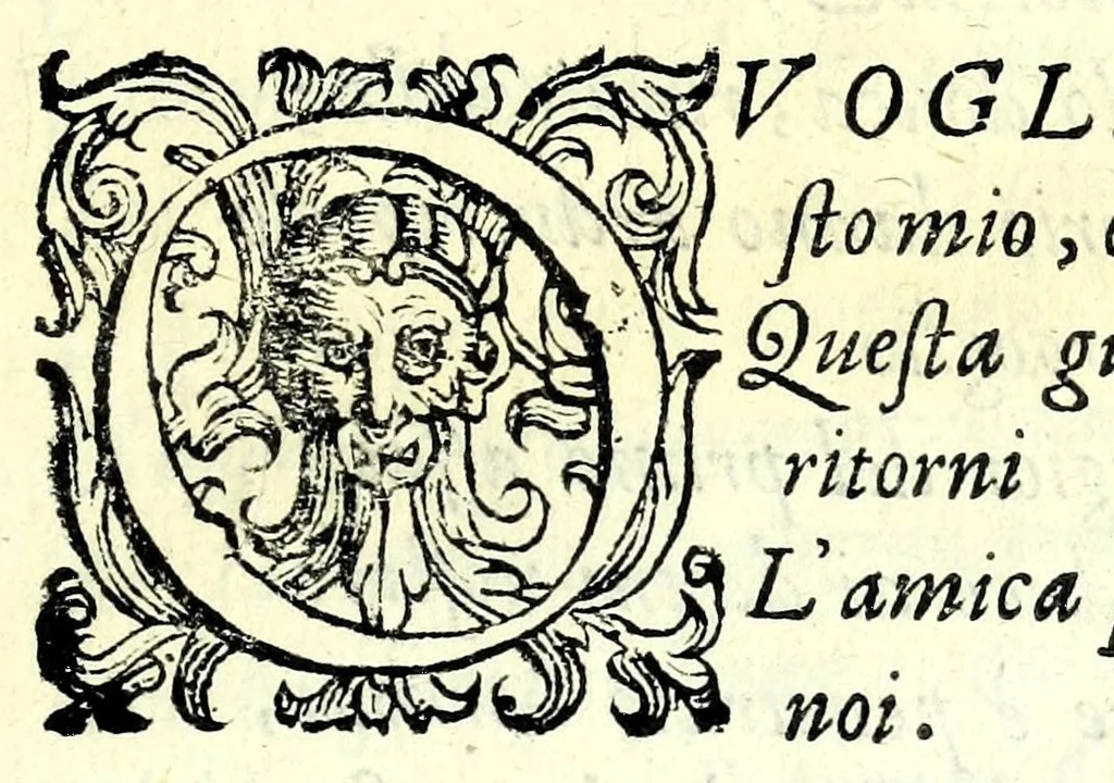 An illustration from Antiloco : tragicomedia, 1594, leaf 21