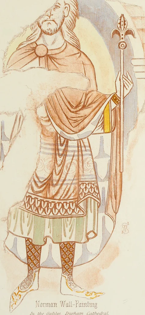 An illustration from Antiquarian gleanings in the north of England : being examples of antique furniture, plate, church decorations, objects of historical interest, etc., 1850, leaf 36