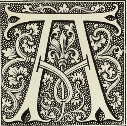 An illustration from Antiquarian gleanings in the north of England : being examples of antique furniture, plate, church decorations, objects of historical interest, etc., 1850, leaf 6
