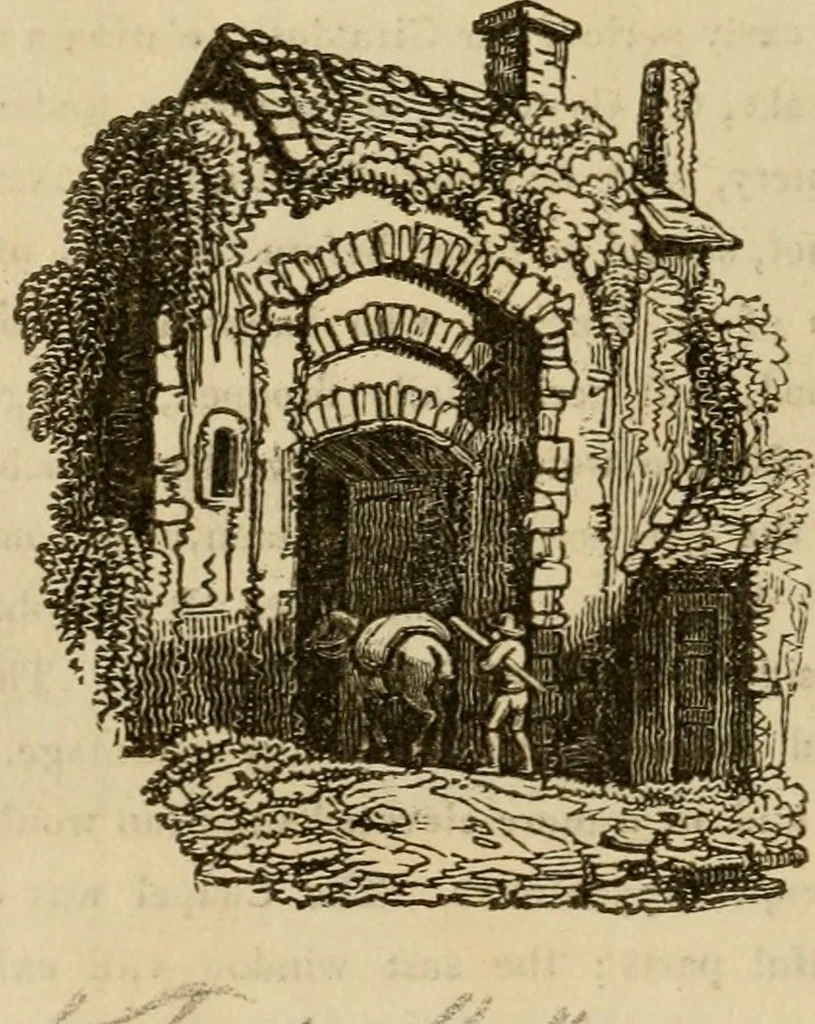 An illustration from The antiquarian itinerary, comprising specimens of architecture, monastic, castellated, and domestic; with other vestiges of antiquity in Great Britain. Accompanied with descriptions, 1815, leaf 139