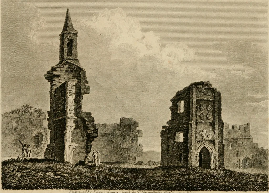 An illustration from The antiquarian itinerary, comprising specimens of architecture, monastic, castellated, and domestic; with other vestiges of antiquity in Great Britain. Accompanied with descriptions, 1815, leaf 145