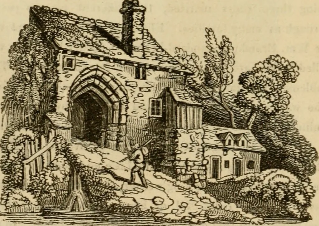 An illustration from The antiquarian itinerary, comprising specimens of architecture, monastic, castellated, and domestic; with other vestiges of antiquity in Great Britain. Accompanied with descriptions, 1815, leaf 155