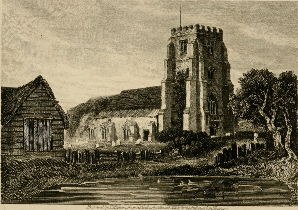 An illustration from The antiquarian itinerary, comprising specimens of architecture, monastic, castellated, and domestic; with other vestiges of antiquity in Great Britain. Accompanied with descriptions, 1815, leaf 157