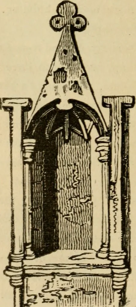 An illustration from The antiquarian itinerary, comprising specimens of architecture, monastic, castellated, and domestic; with other vestiges of antiquity in Great Britain. Accompanied with descriptions, 1815, leaf 159