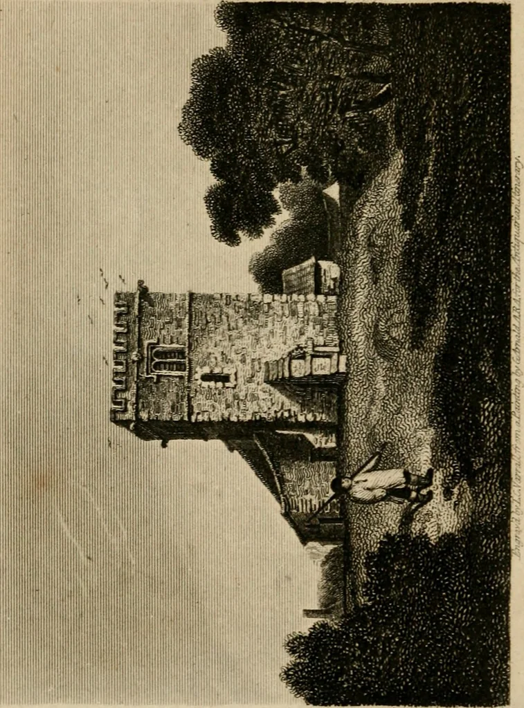 An illustration from The antiquarian itinerary, comprising specimens of architecture, monastic, castellated, and domestic; with other vestiges of antiquity in Great Britain. Accompanied with descriptions, 1815, leaf 165