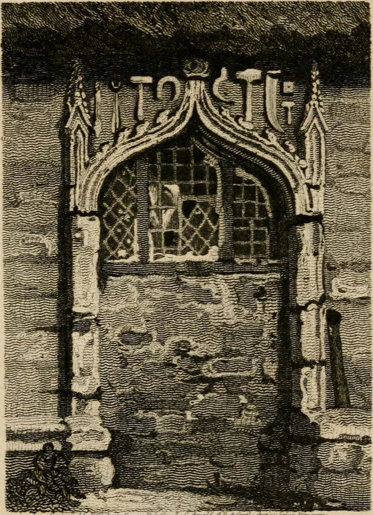 An illustration from The antiquarian itinerary, comprising specimens of architecture, monastic, castellated, and domestic; with other vestiges of antiquity in Great Britain. Accompanied with descriptions, 1815, leaf 181