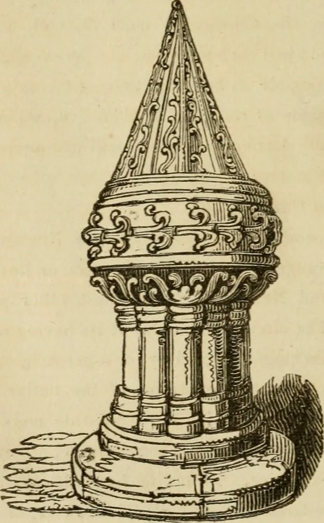 An illustration from The antiquarian itinerary, comprising specimens of architecture, monastic, castellated, and domestic; with other vestiges of antiquity in Great Britain. Accompanied with descriptions, 1815, leaf 199
